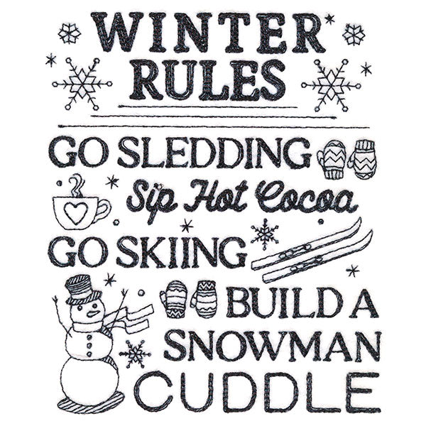 Winter Rules