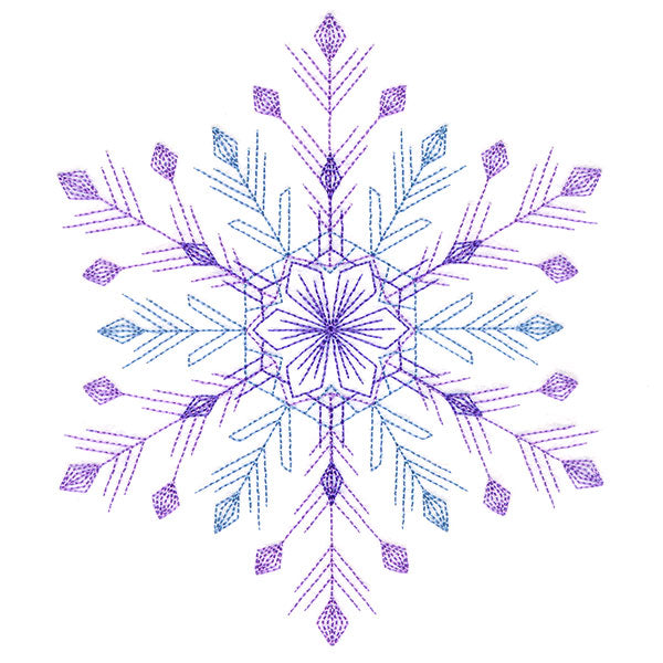 Simply Delightful Snowflake