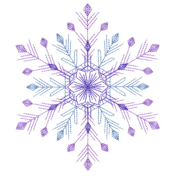 Simply Delightful Snowflake