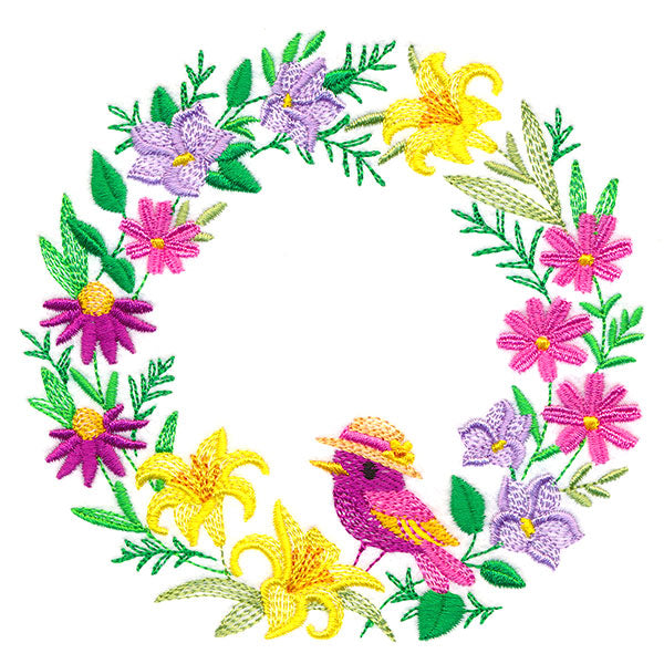 Summer Birdie in Botanicals