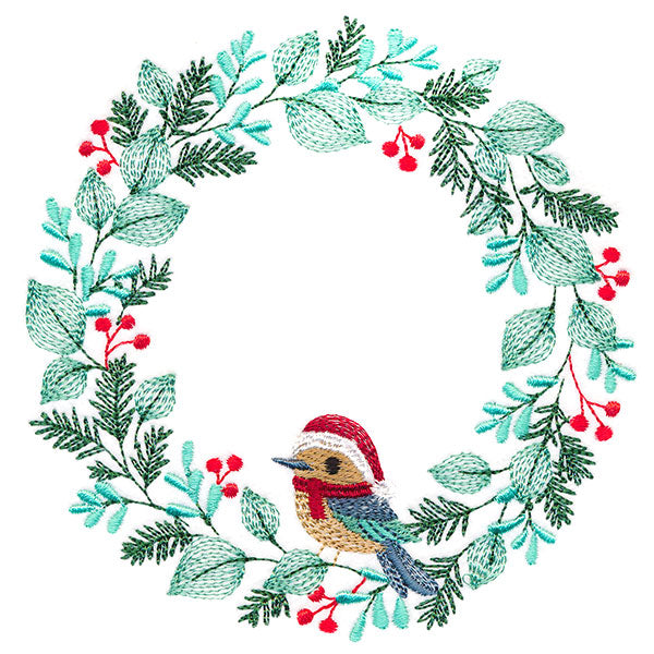 Winter Birdie in Botanicals