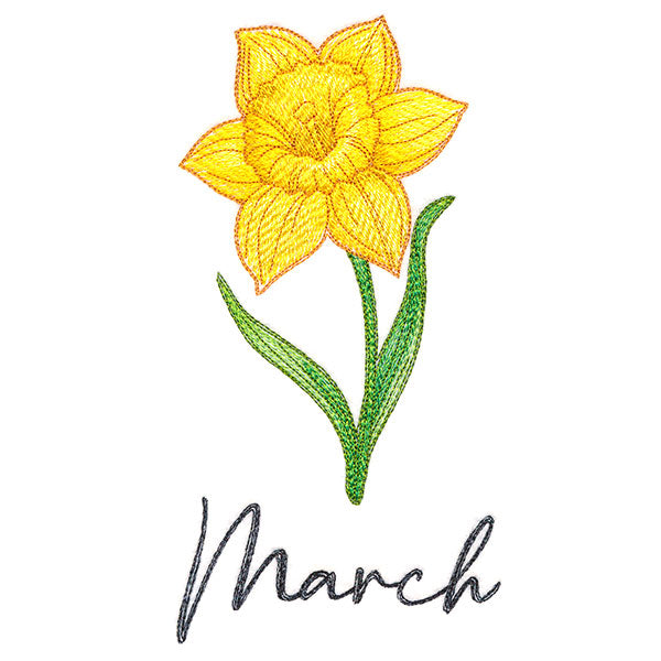 Flowers of the Year - March