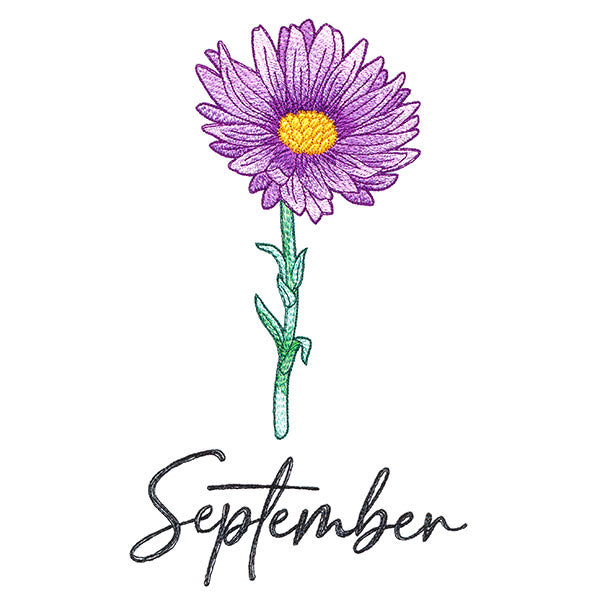 Flowers of the Year - September