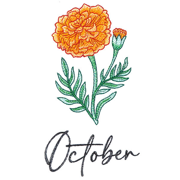 Flower of the Year - October