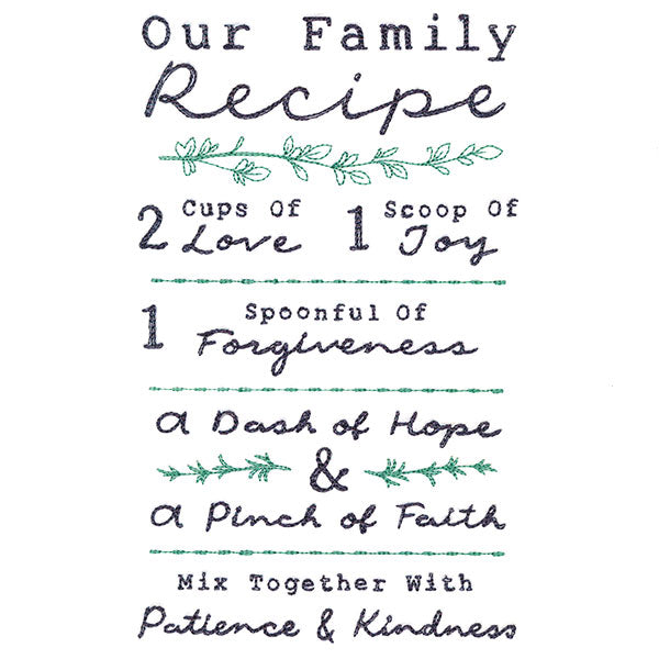 Our Family Recipe