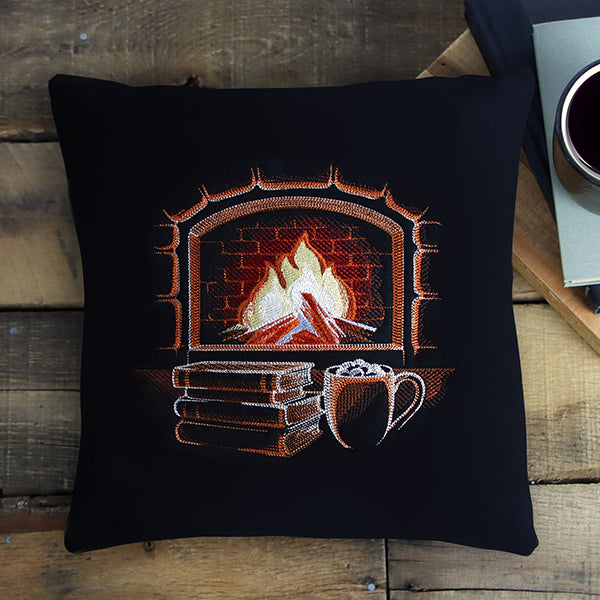 Relaxing Fireplace Scene