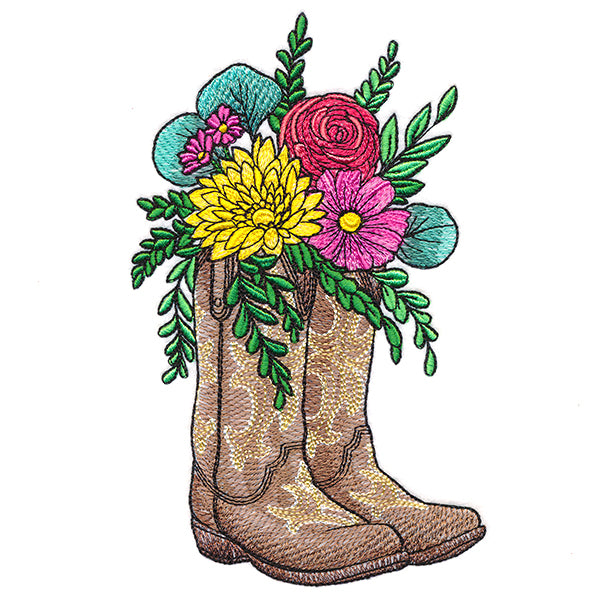 Country Cowboy Boots Bouquet
