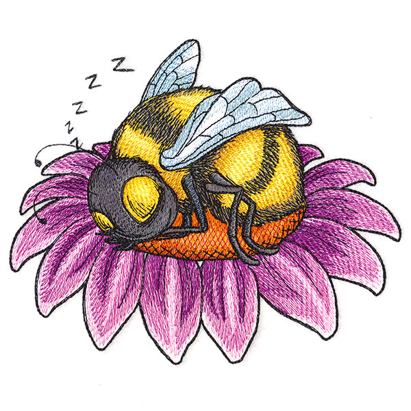 Snoozing Bumble Bee