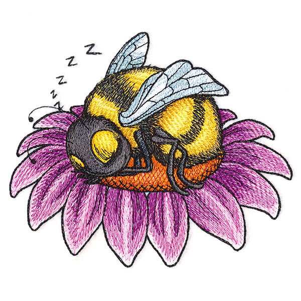 Snoozing Bumble Bee