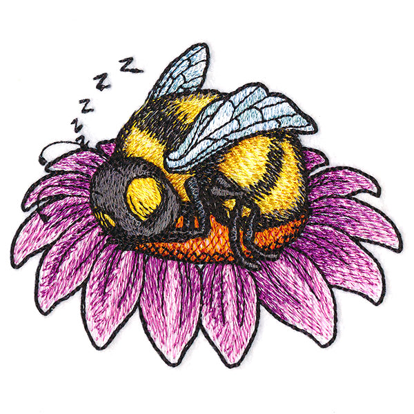 Snoozing Bumble Bee