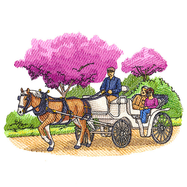 Springtime Memories Carriage Ride