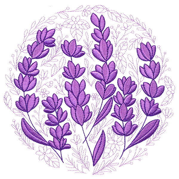 Lovely Lavender Circle