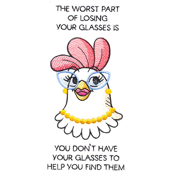 Losing Your Glasses Chicken