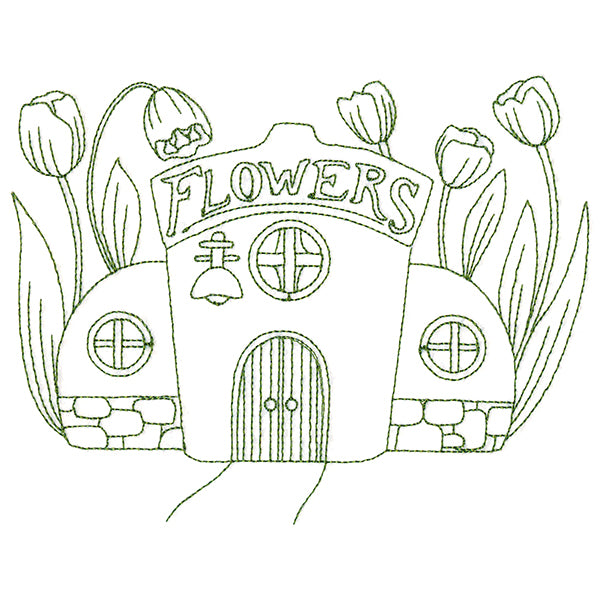 Delightful Gnome Homes - Flower Shop