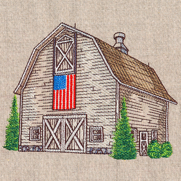 Rustic American Dreams Barn
