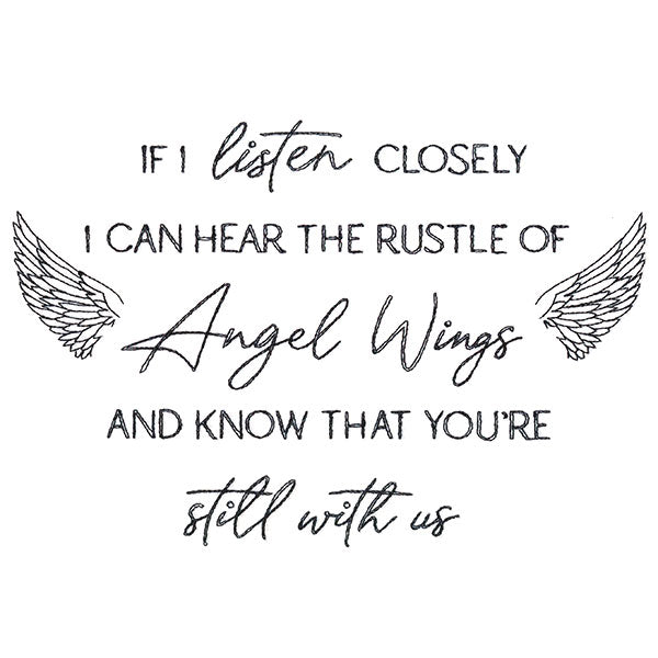 Hear the Rustle of Angel Wings