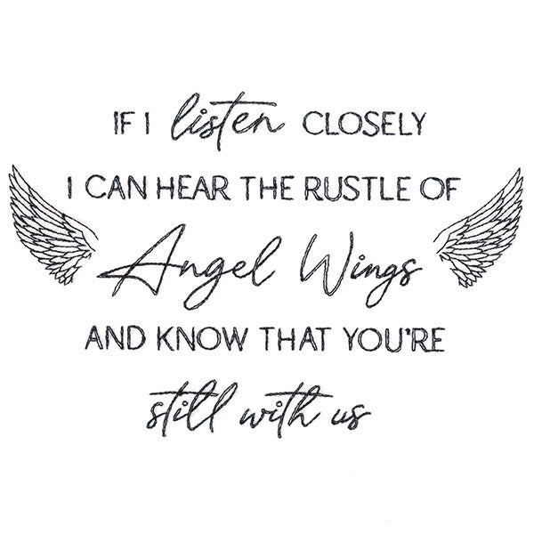Hear the Rustle of Angel Wings