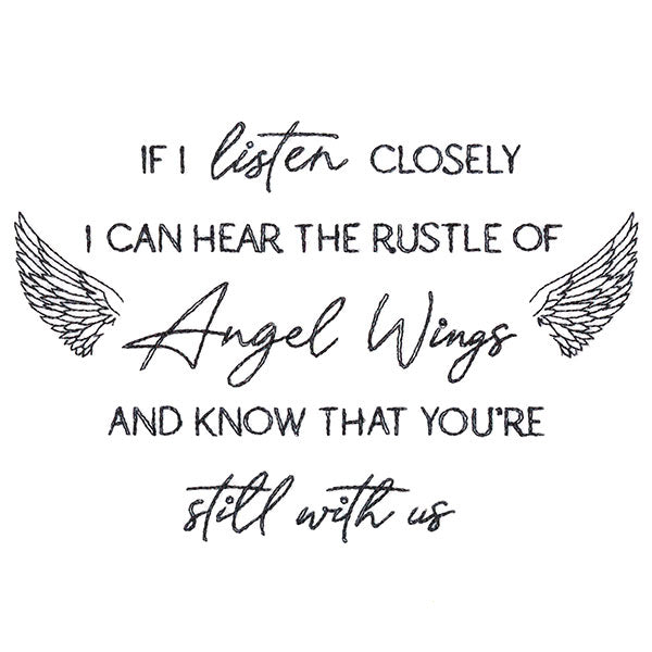 Hear the Rustle of Angel Wings