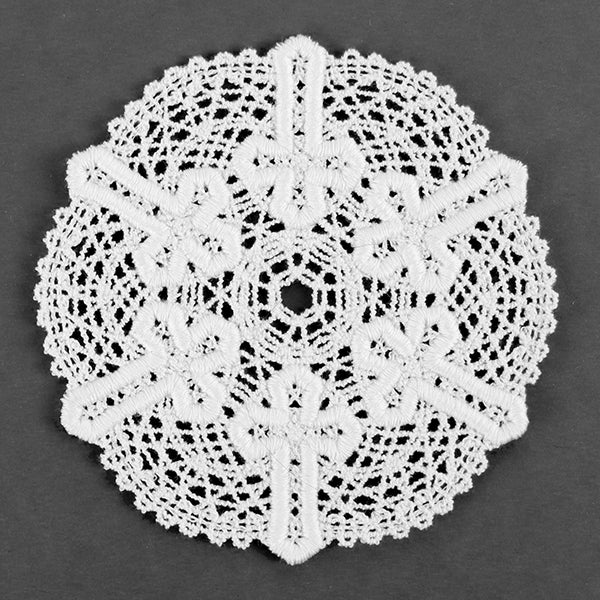 Faithful Cross Doily (Battenburg Lace)