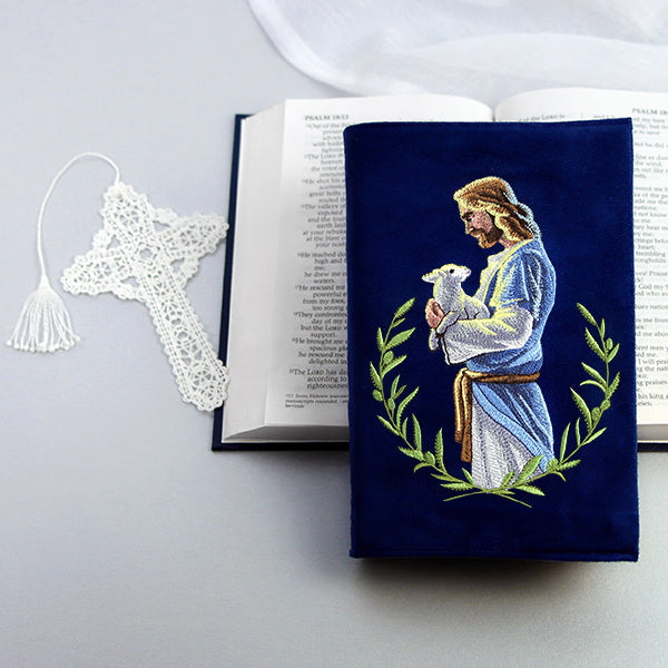 Faithful Cross Bookmark with Tassel (Battenburg Lace)