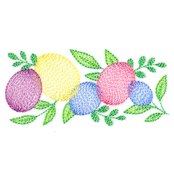 Easter Egg Delight - Border