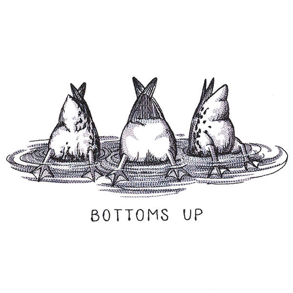 Bottoms Up Duck Butt Trio