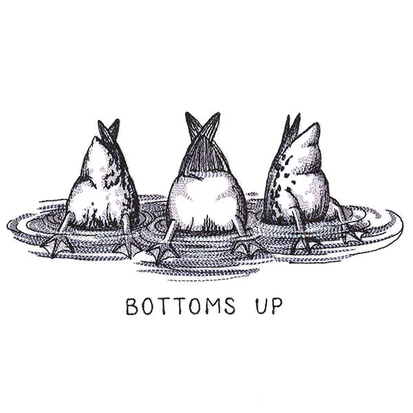 Bottoms Up Duck Butt Trio