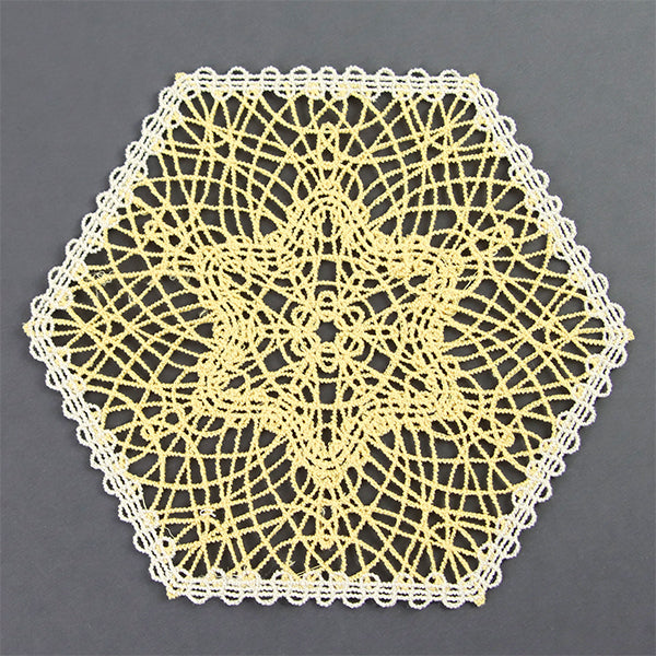 Honeycomb Doily (Battenburg Lace)