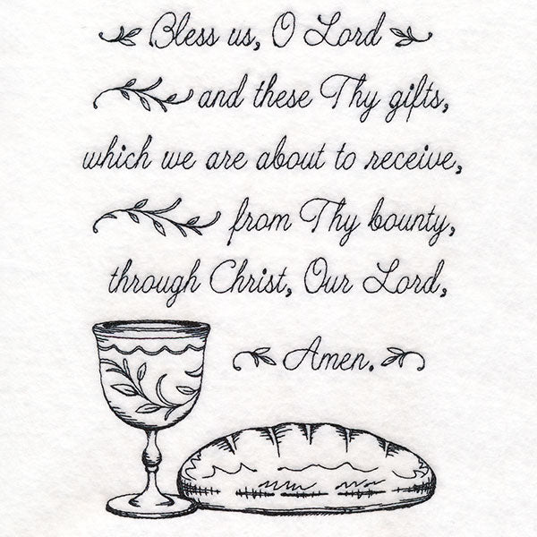 From Thy Bounty Mealtime Prayer