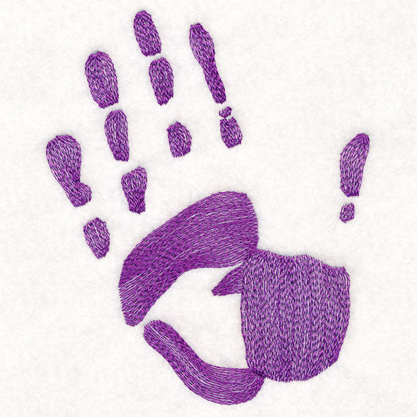Family Handprints - Dad