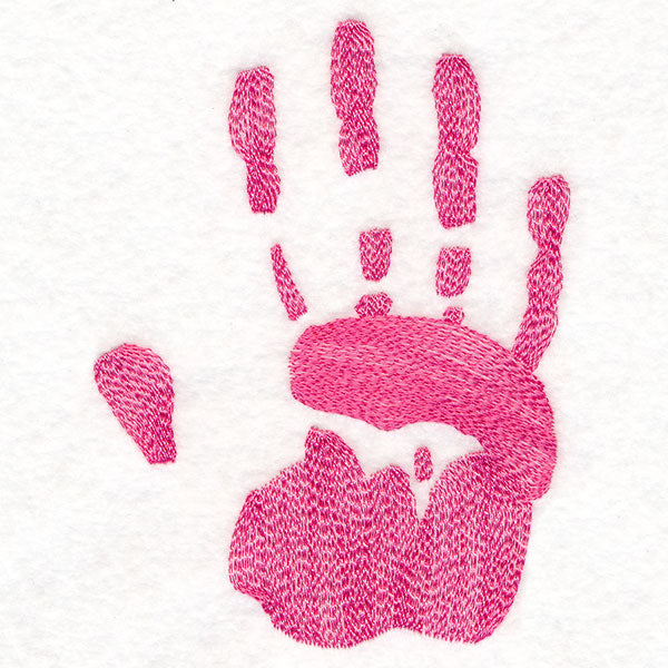 Family Handprints - Mom