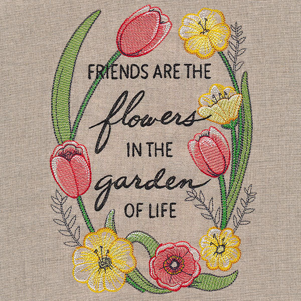 Friends in the Garden of Life