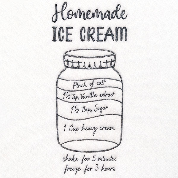 Homemade Ice Cream Recipe