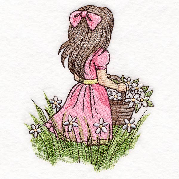 Childhood Nostalgia - Picking Wildflowers