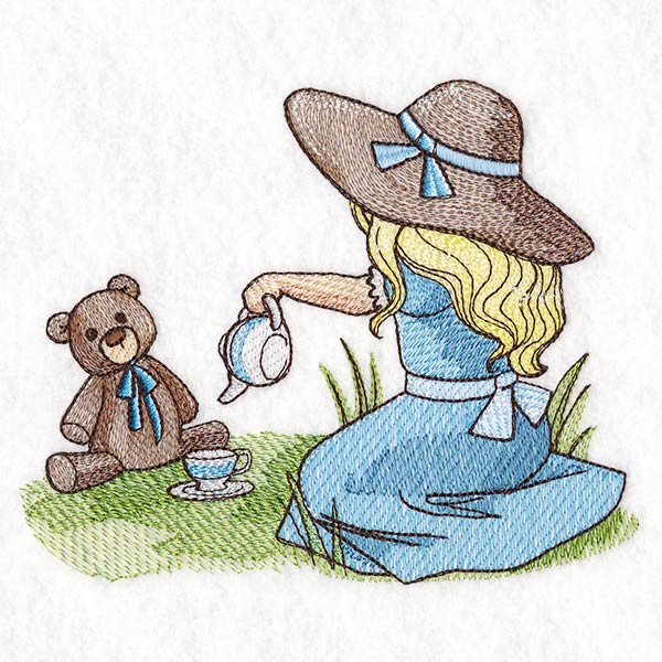 Childhood Nostalgia - Tea Time with Teddy