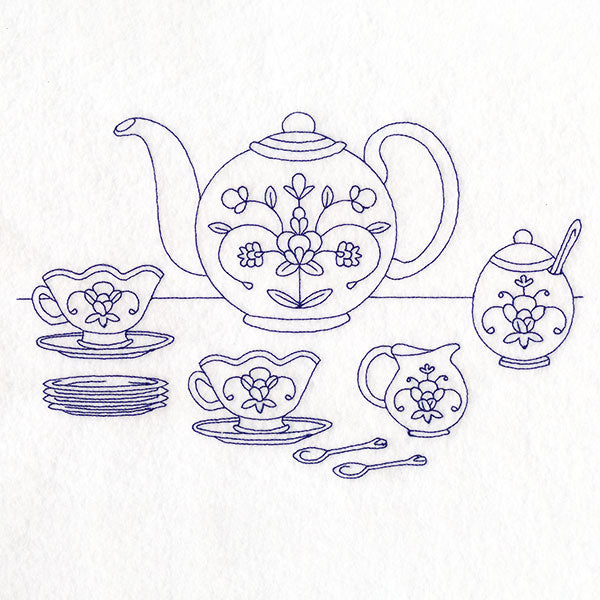 Timeless Kitchen Scenes - Tea Time