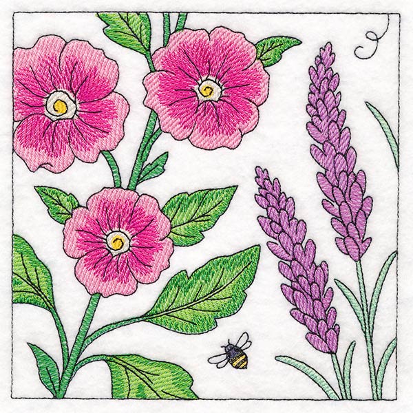 Garden Window Scene - Block 3