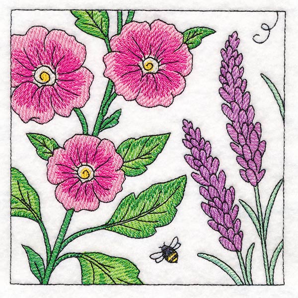 Garden Window Scene - Block 3