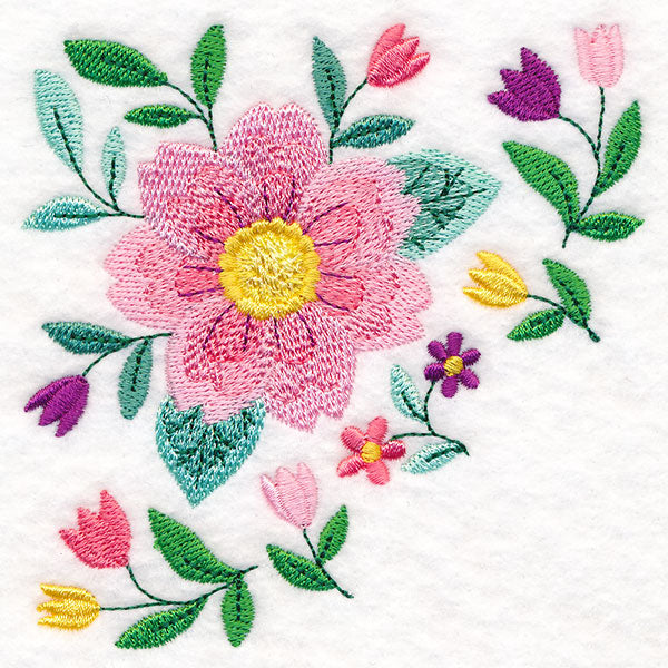 Vibrant Flowers Corner