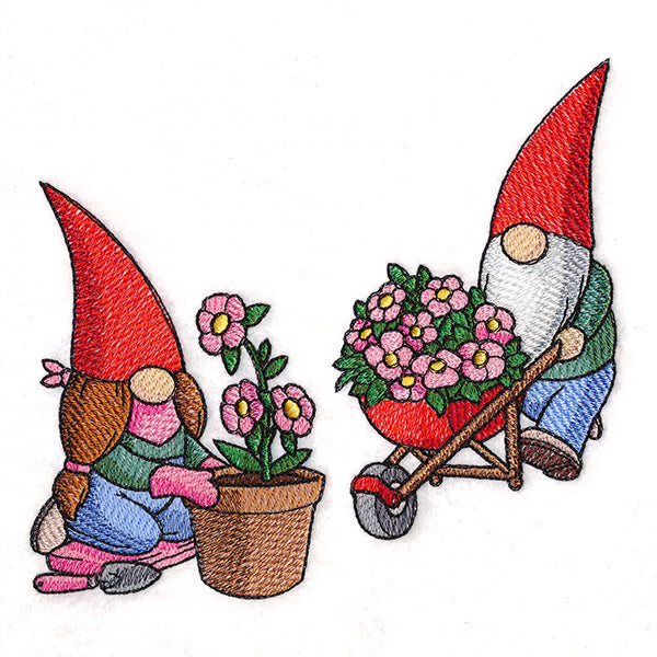 Busy in the Garden Gnomes