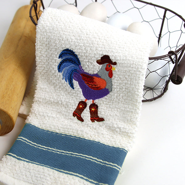 Plucky Cowboy Chicken in Boots