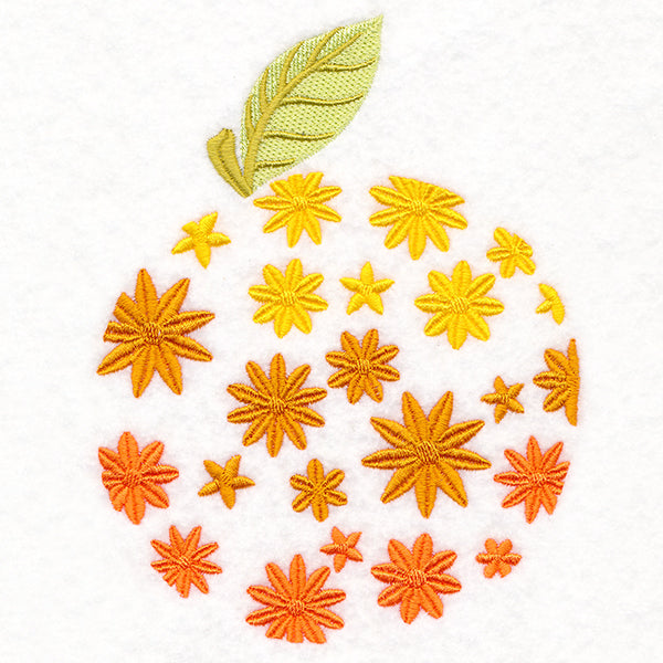 Floral Fruit - Orange