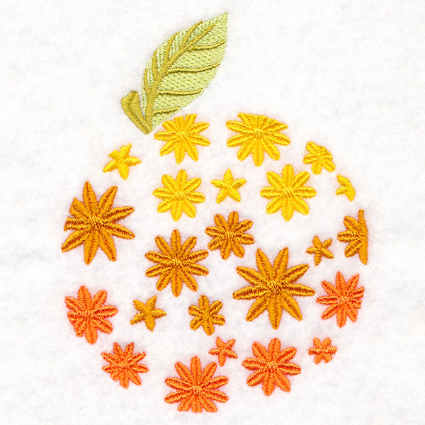 Floral Fruit - Orange