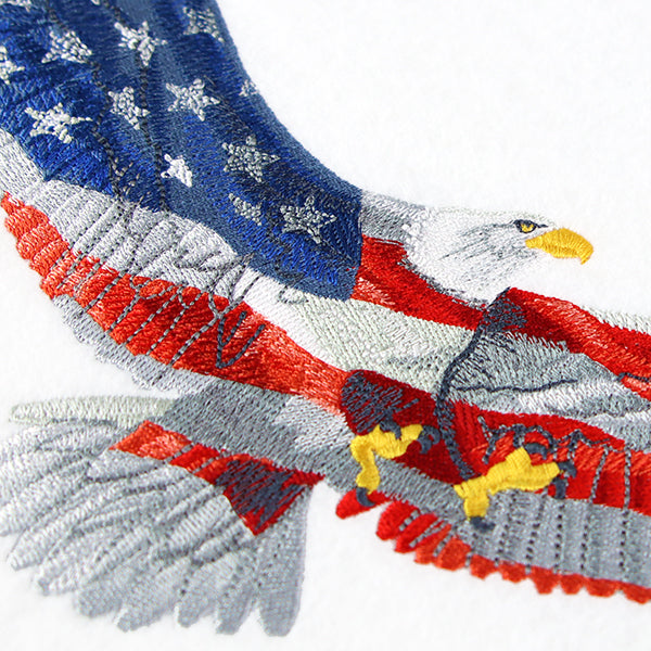 Old Glory Bald Eagle