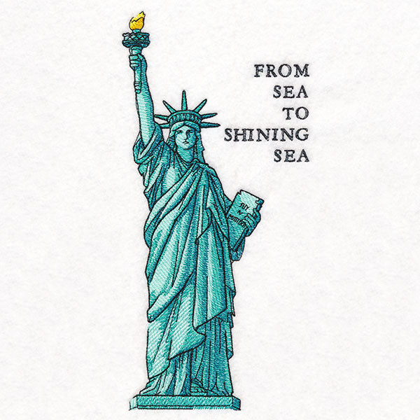 From Sea to Shining Sea Statue of Liberty