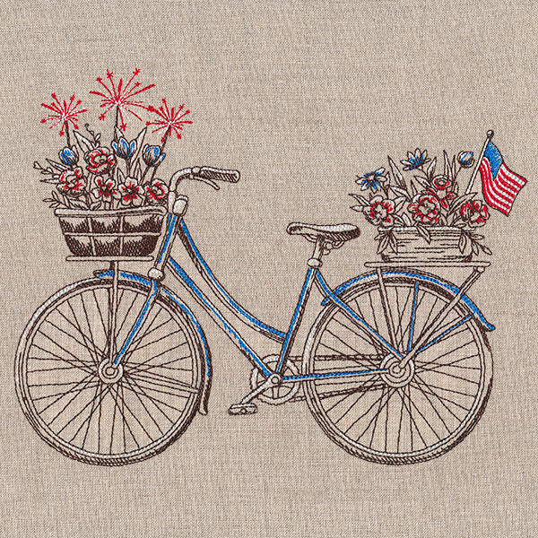 Market Bicycle - Americana Blooms