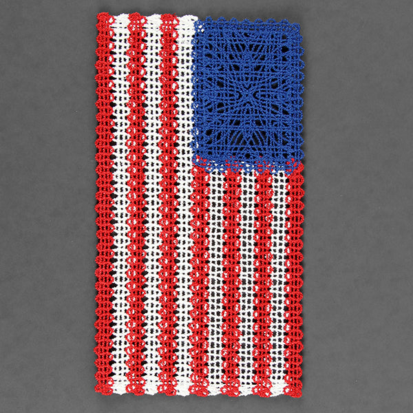 United States Flag (Battenburg Lace)
