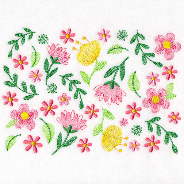 Perfectly Repeatable Flowers in Bloom 1