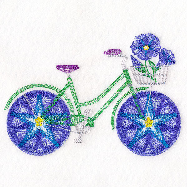 Fruit and Flowers Bicycle - Morning Glory