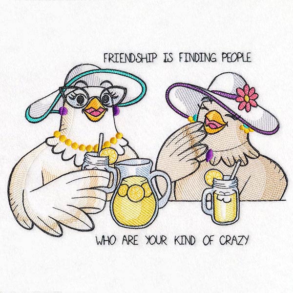 Your Kind of Crazy Friendship Chicken
